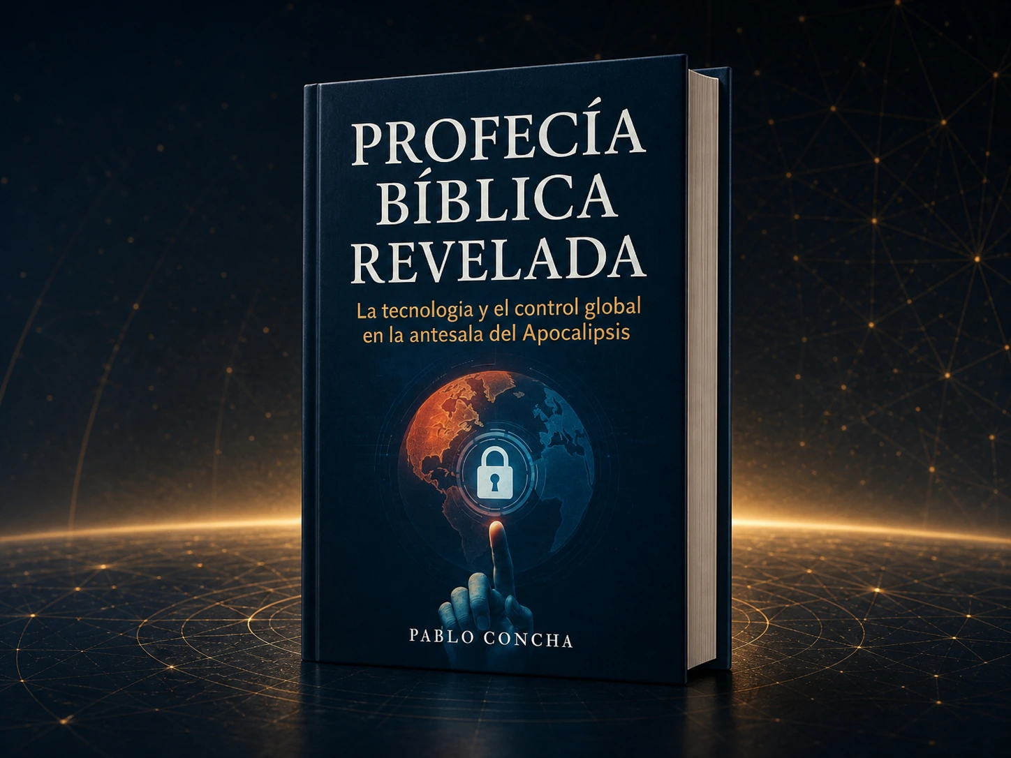 Mockup del libro Profecía Bíblica Revelada, de Pablo Concha